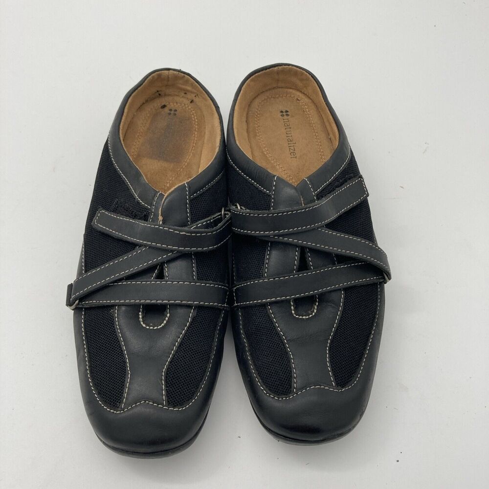 Naturalizer Women's Size 9 Shoes Black Leather Comfort Loafers Flats 39273001
